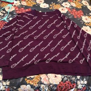 Champion crew neck sweatshirt